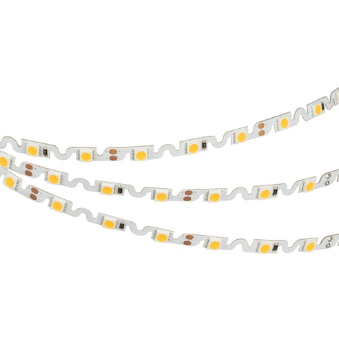 Лента светодиодная RZ 2-5000 12V Warm2700 2x (5060, 240 LED, Wave) (Arlight, 11.5 Вт/м, IP20)