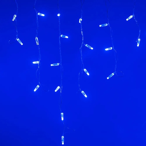 Светодиодная гирлянда ARD-EDGE-CLASSIC-2400x600-CLEAR-88LED-FLASH BLUE (230V, 6W) (Ardecoled, IP65)