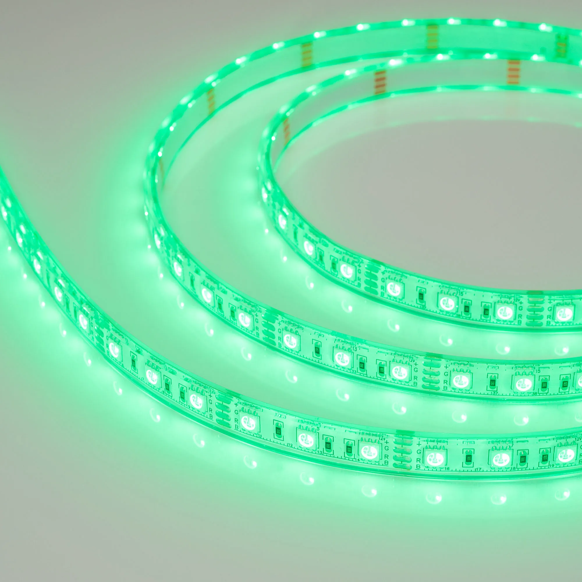 Лента светодиодная герметичная RTW-PU-B60-12.5mm 12V RGB (14.4 W/m, IP68, 5060, 5m) (Arlight, -)