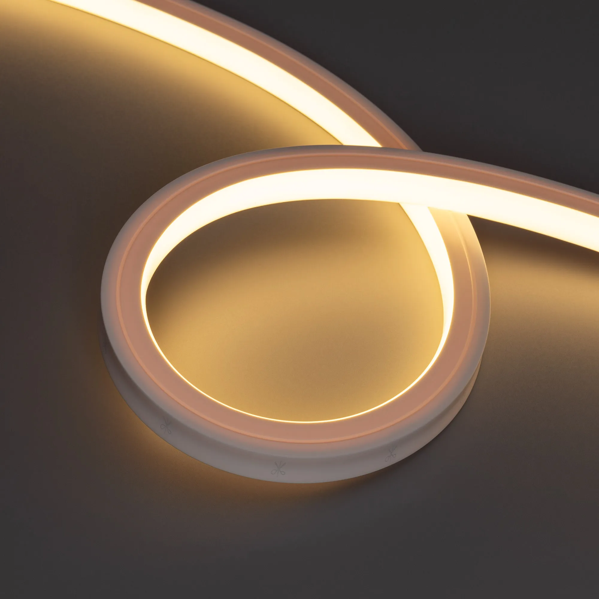 Лента герметичная NOVA-TOP-PU-A120-16x15mm 24V Warm3000 (10 W/m, IP68, 3m, wire x1) (Arlight, Полиуретан) - изображение товара