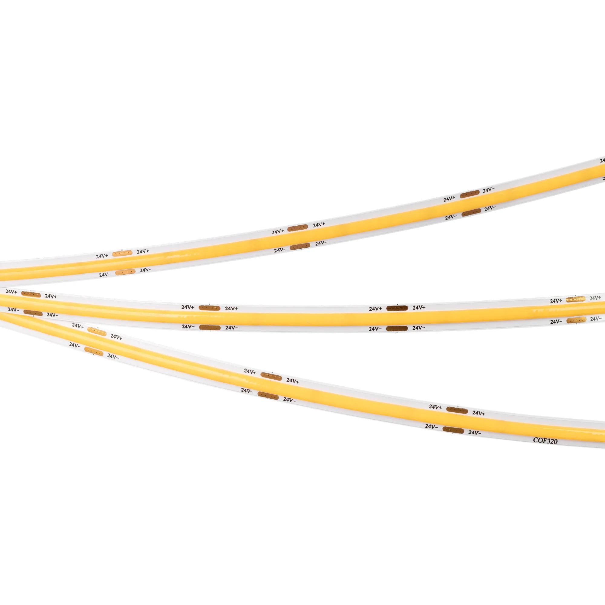 Лента светодиодная COB-X320-8mm 24V Warm3000 (8 W/m, IP20, 5m) (Arlight, -) - изображение товара
