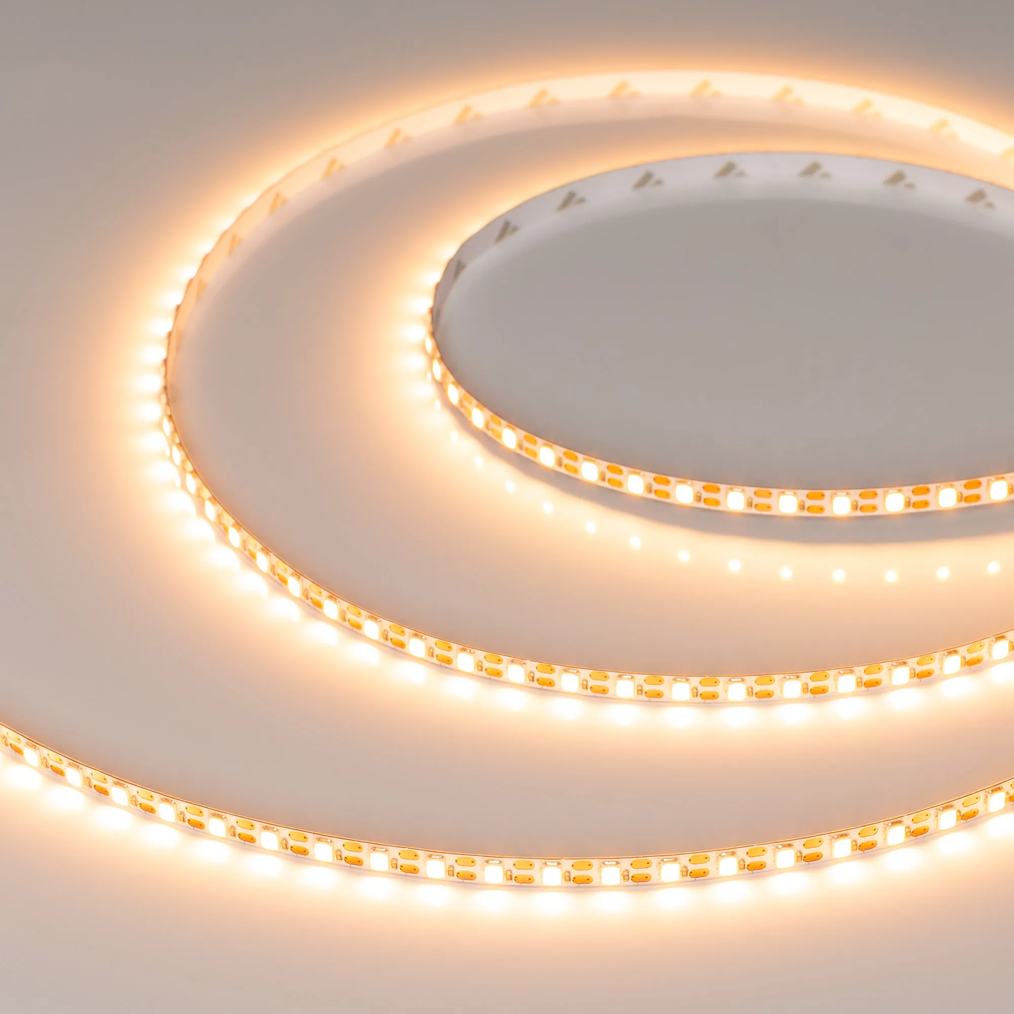 Лента FC-A120-5mm 24V Warm2400-CX1 (10 W/m, IP20, 5m) (Arlight, резка 1 светодиод)